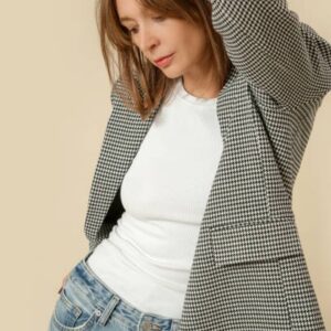 Monaco Check Blazer