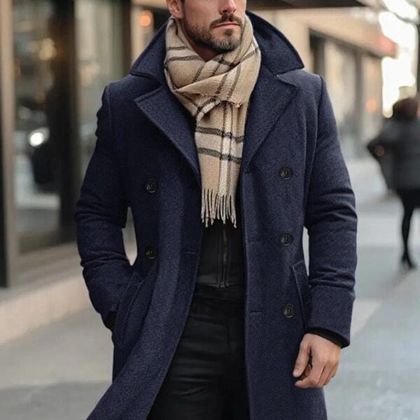Camden Classic Wool Overcoat - Image 3